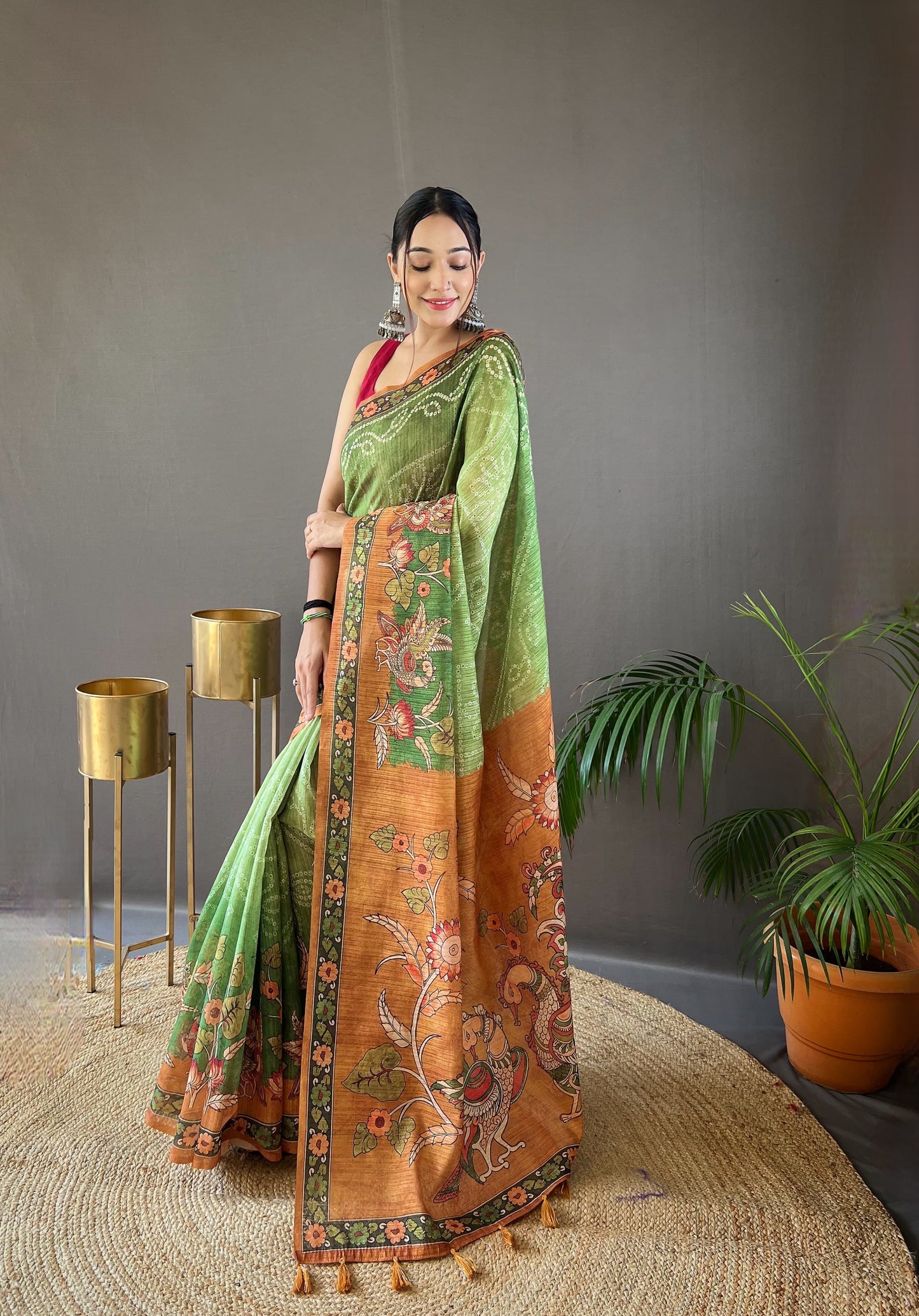 Tussar silk saree | Luxury Wear For Women