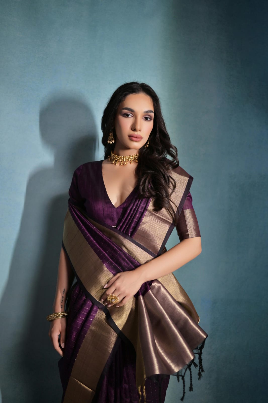 Soft banarsi raw silk saree | Luxury Wear For Women