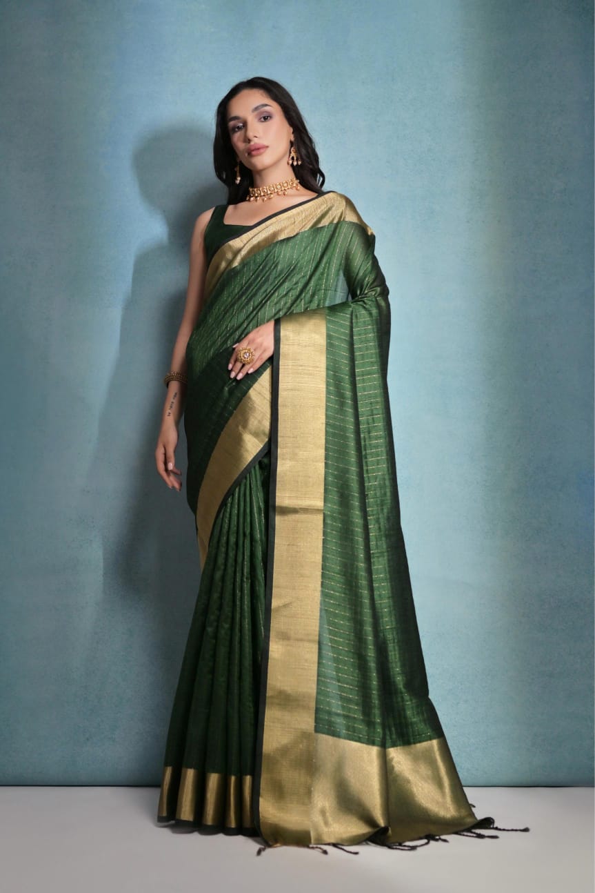 Soft banarsi raw silk saree | Luxury Wear For Women