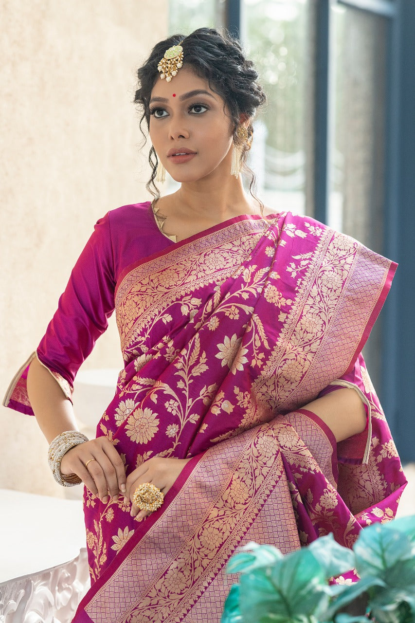 Banarasi silk saree | Luxury Wear For Women